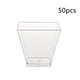 thumbnail image 1 of Vasos de Postre de Plástico de 60 ml con Cuchara - Transparentes, Reutilizables, Juego de 50 - para Fiestas/Bodas, Gelatinas/Pudding, Catering/Eventos, 1 of 8