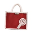 thumbnail image 3 of Bolso de mano para mujer Salvador bolso hombro rojo para compras deportes al aire libre fiestas, 3 of 9