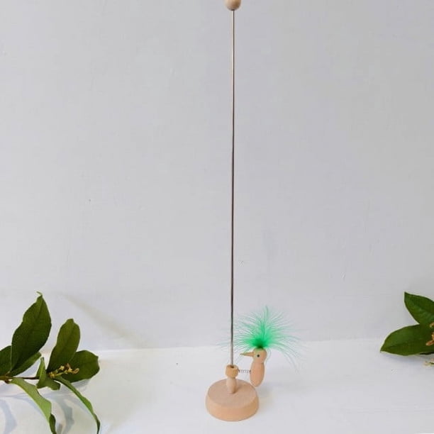 Adorno antiestrés de pájaro carpintero, decoración de escritorio, base metálica con ruedas, decoración única para la oficina, alivia la ansiedad, juguete portátil para el escritorio,
