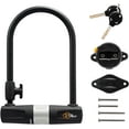 thumbnail image 3 of Via Velo Bicycle U Lock with Mounting Bracket 14mm Heavy Duty Bike Lock for Road & Electric Bike, 3 of 5