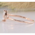 thumbnail image 4 of vylahjewellery Wedding and Rings Plated Rose Gold Marquise Cut Ring Moissanite Engagement Vintage Diamond Promise Ring for Her, 4 of 7
