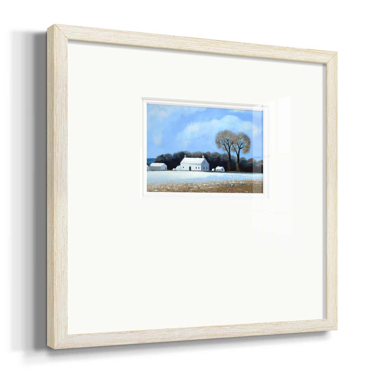 Haverst BarnPremium Framed Print