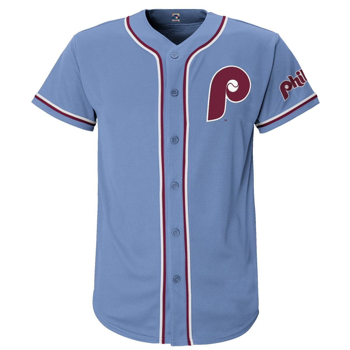 MLB Philadelphia Phillies Youth Secondary Color Synthetic Jersey
