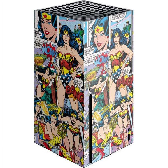 Skinit DC Comics Wonder Woman Comic Blast Xbox Series X Console Skin