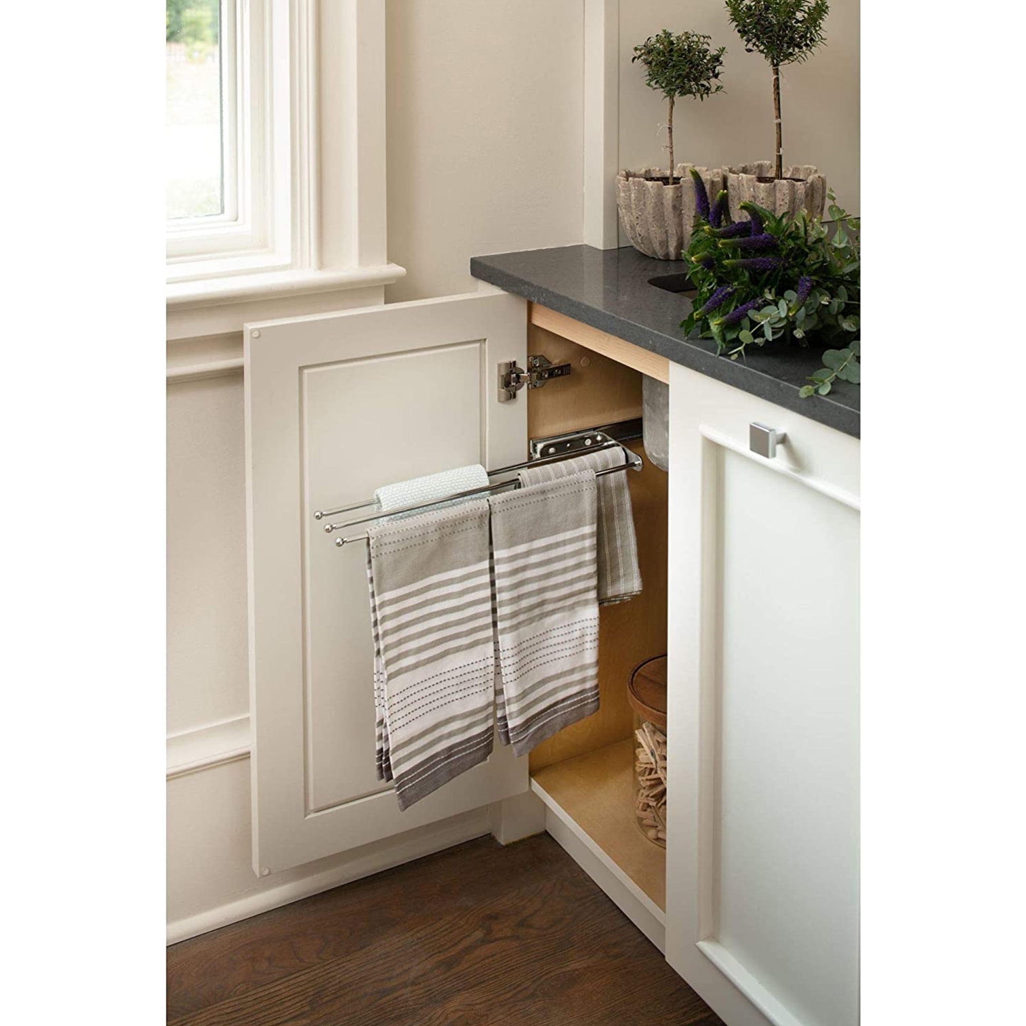 Pull Out Towel Rack - Traditional - Kitchen - Columbus - by