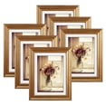 thumbnail image 1 of Marcos de fotos MEBRUDY 5 x 7 (oro, paquete de 6) para pared o mesa, 1 of 8