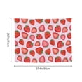thumbnail image 4 of kawaii strawberry fruits Tapestry for Bedroom - Tapestry Wall Hanging Wall Tapestry for Dorm Wall Decor Home Decoration , Aesthetic Funny Tapestry 29 x 37in, 4 of 5