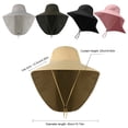 thumbnail image 1 of Sombreros De Protección Solar Sombrero Anti-UV Transpirable Pesca Senderismo Montañismo para Exteriores (Rosa) Ndcxsfigh Para Estrenar, 1 of 6