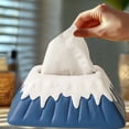 thumbnail image 4 of Caja de pañuelos de cerámica para sala de estar – Caja de papel decorativa para dormitorio, mesa de comedor o mesa de té con elegante diseño ornamental artístico., 4 of 6