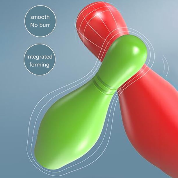 Jeu De Bowling Plastique Interactif Pour Enfants – 10 Quilles + Boules – Idéal Maternelle Et Préscolaire