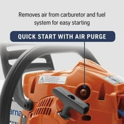 Husqvarna Gas Chainsaw 120 Mark III - 38cc 2-Cycle Engine, Automatic Oiler - 14 in Bar