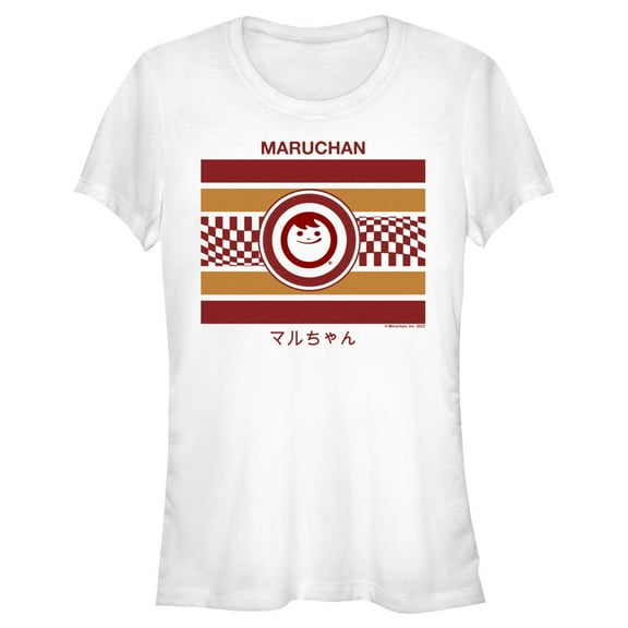 Junior's Maruchan 13 Flavors  Graphic Tee White X Large