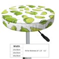 thumbnail image 2 of Cute Fresh Limes Round Bar Stool Seat Covers, Elastic Round Chair Cover Stool Seat Slipcover Bar Stool Cushions Round Pad for 12-14 inch, 2 of 5