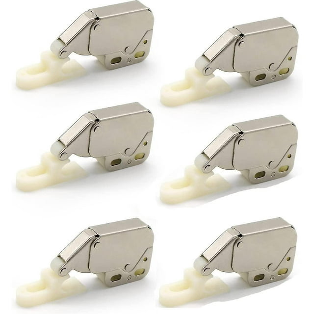 Winter Promotion, Spring Mini Latches, 6pcs Mini Latch Automatic Spring Catch, Spring Catches, Spring Latch Latch Mini Latch Cabinet Mini Latch for Ki
