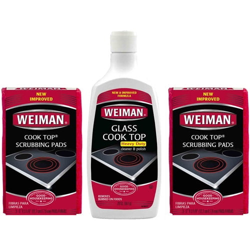 Weiman Cook Top Cleaner & Polishing Care Set, 3 pc