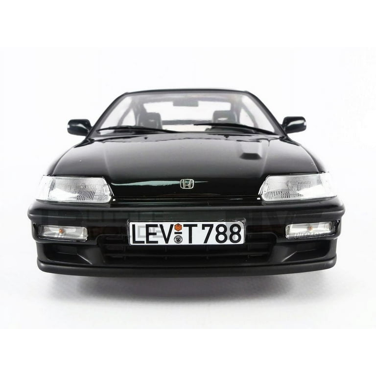 Norev 1990 Honda CRX Black Diecast Model Car 1/18 Scale with