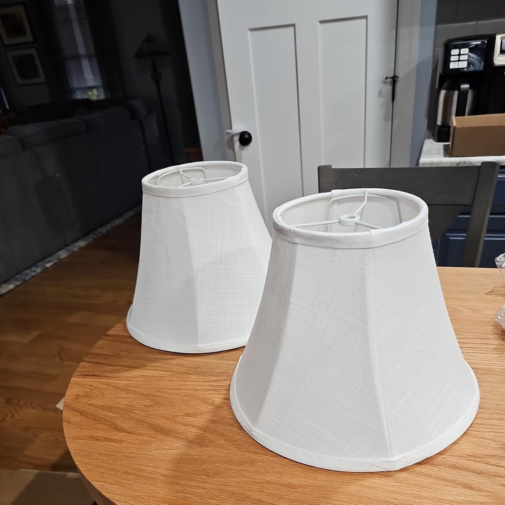 TOOTOO STAR Lampshades Set of 2；Lampshades 6" Top x 12" Bottom x 8.5" High for Table Lamps Floor Lamps