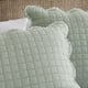 thumbnail image 4 of Juego de ropa de cama WDCOZY, edredón tamaño queen, color verde salvia, para todas las estaciones, 4 of 8