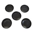 thumbnail image 6 of Pack Of 5 Charcoal Grey Tone Hakumu Collection Shallow Bowl Or Deep Plates 10oz, 6 of 11