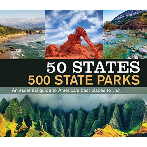 Pre-Owned 50 States 500 State Parks (Hardcover) 1645581314 9781645581314