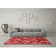 thumbnail image 3 of Ahgly Company Indoor Round Animal Red Traditional Area Rugs, 3' Round, 3 of 4