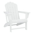 thumbnail image 2 of WestinTrends Highland Outdoor Patio HDPE Adirondack Chair With Cup Holder, White, 2 of 16