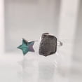 thumbnail image 2 of Natural Labradorite Ring, Rough Labra Gemstone Ring, Birthstone, Star Ring, 925 Sterling Silver, Womens Ring, Christmas, Thanksgiving, Handmade, Statement Jewelry, Rough Gemstone Jewelry, 2 of 5