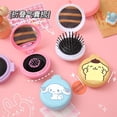 thumbnail image 3 of Mini peine de Hello Kitty para niña, cojín de aire de dibujos animados de Anime, Kuromi Melody, accesorios pequeños Kawaii, regalo de masaje duradero para el hogar, 3 of 4