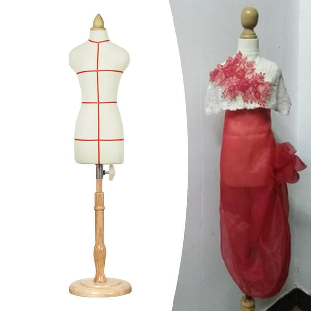 Langgg Mini Mannequin de Forme, Support de Mannequin de Tailleur pour Robe Miniature