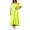 Yellow, variant on Women's Cold Shoulder Short Sleeve T Shirt Dress Plus Size Summer Cold Shoulder Solid Long Maxi Dresses