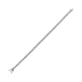thumbnail image 3 of 925 Sterling Silver Cubic Zirconia Tennis Bracelet 8", 3 of 4