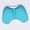 Blue, variant on Whaledi Ergonomic Mouse Pad with Wrist Support Easy Typing & Relief Mat for Home