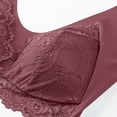 thumbnail image 5 of Paiwinds Women's Front Closure Bra - Plus Size Lace Vest Style Wireless Bra for Post-Surgery & Sleep, Comfortable Everyday Underwear, 5 of 9