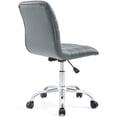 thumbnail image 4 of Silla de oficina Modway Ripple acanalada giratoria gris, 4 of 9