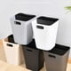 thumbnail image 5 of Monstrate Cubo de basura de doble capa, cesto de basura, cesto de basura de almacenamiento para el hogar, cubo Simple de inodoro nórdico para el Suministros de limpieza para el hogar Gris, 5 of 6