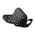 thumbnail image 2 of de media cara Motocicleta Biker Hockey ejercicio de invierno Masquerade Cosplay Colcomx Máscara facial punk biker, 2 of 5