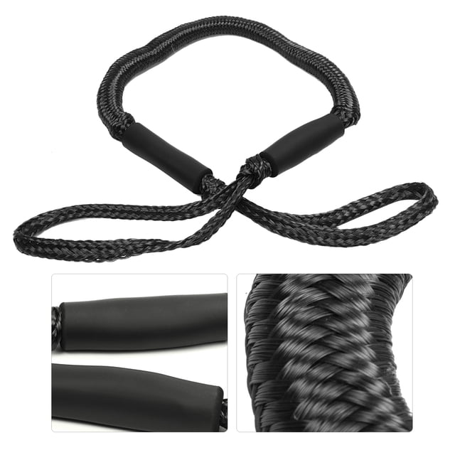 Semme Boat Dock Line, Boat Mooring Stretch Rope Shock Absorb Bungee Line For Easy Connection To Boats, Docks Or Anchors