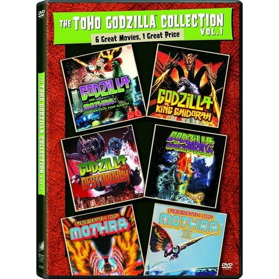 The Toho Godzilla Collection: Volume 1 (DVD), Sony Pictures, Sci-Fi & Fantasy