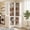 White, variant on Homieasy 70'' Tall Corner Pantry Cabinet, L Shaped Kitchen Hutch Cabinet with LED Lights, Glass Doors & Adjustable Shelves, Storage Cabinet for Dining, Kitchen, Closet, Black