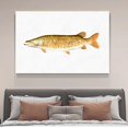 thumbnail image 4 of Póster de lienzo con pintura de peces, decoración de dormitorio, paisaje deportivo, decoración de oficina, regalo, estilo marco, 20 x 30 cm, 4 of 8
