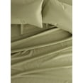 thumbnail image 3 of California King, 4 Piece Embossed Hotel Style Bed Sheets in Sage by Comfort Canopy, 3 of 12
