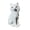 White, variant on Miniature Garden Foxes Statues Resin Animal Figurines for Outdoor Lawns Garden Decors Nordics Table Centrepieces