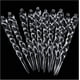 thumbnail image 1 of 36 Piezas Adornos de Carámbanos de Navidad JanHm Acrílico Transparente 130 mm Blanco, 1 of 4