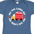 thumbnail image 4 of Inktastic My Gigi Loves Me Valentine Truck Boys or Girls Baby Bodysuit, 4 of 5