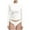 White, variant on breaise Plus Size Clearance Women Long Sleeve Mock Turtleneck Shirts Stretch Slim T Shirt Casual Lightweight Tight Tops S-5XL