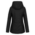thumbnail image 4 of Lindreshi Womens Jackets with Hood on Women's Fleece Outdoor Sportswear Hooded Mountaineering Jacket Hardshell Jacket, 4 of 4