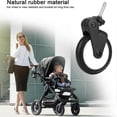 thumbnail image 3 of Baby Stroller Wheel, Babyzen Yoyo Rubber Front Wheel, Stroller Accessories for Yoya Vovo, Kids Carriage with Tools(1 Pair Front)-Good-Yvan, 3 of 5