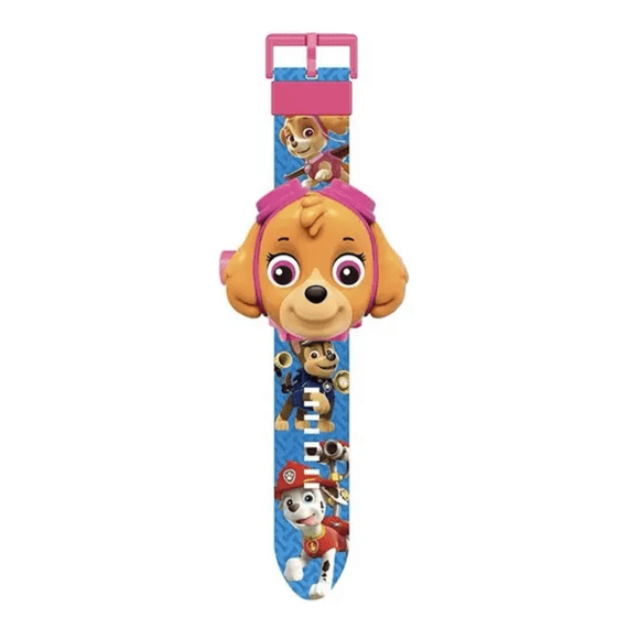Reloj 3d Electrónico Niña Malubero Azul Rosa
