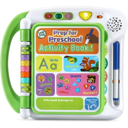 LeapFrog Prep for Preschool Activity Book Green Color: Green Exclusive
