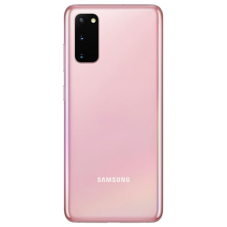 SAMSUNG Galaxy S20, Unlocked 5G Smartphone, 128GB Pink, with SAMSUNG Galaxy S20, Unlocked 5G Smartphone, 128GB Pink, with